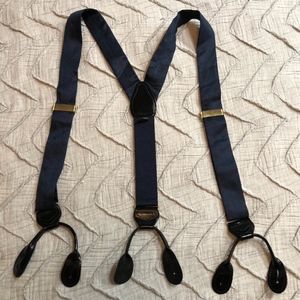 Pronto Uomo Silk Adjustable Suspenders